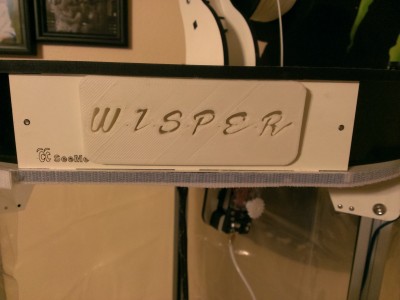 IMG_20140724_214055.jpg (1.45 MiB) Viewed 20316 times She printed her own name tag! If you click the photo for full res, you may note the tiny dots between her acronym ;)