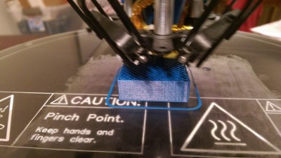 Cubish object in print.