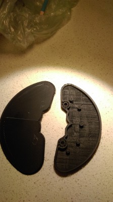 Raft on left part on right