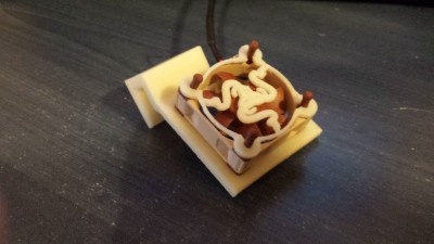Crude fan mount