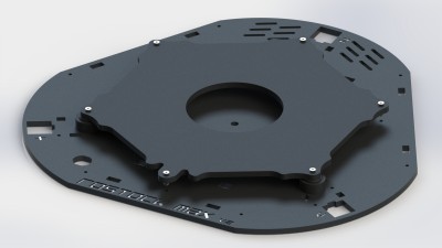 Rostock MAX v2 - FSR Mounts - with Pucks - 01