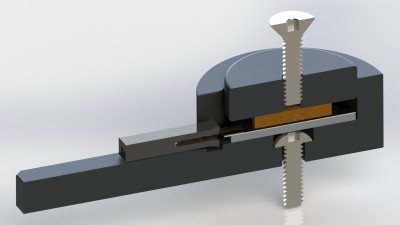 Rostock MAX v2 - FSR Mount - with Puck - 02