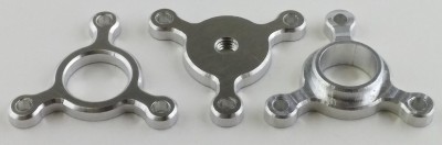 Standard Lock ring (E3D hot ends and Prometheus V2), Bowden Adapter (J Head) and the SeemeCNC adapter for the stock SeemeCNC head.