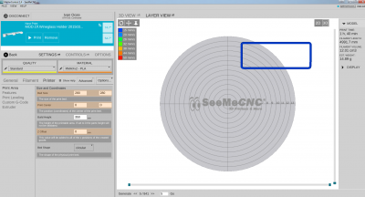 MatterControl Layer View