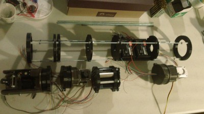 rail system with modules