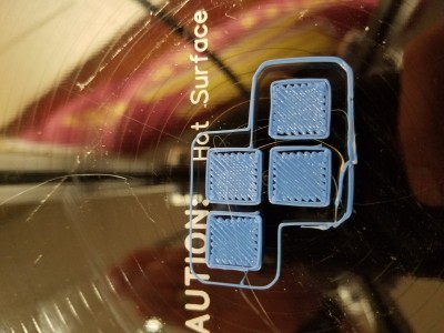 This is the first layer put down.  Even the first squares looked turned from one another.