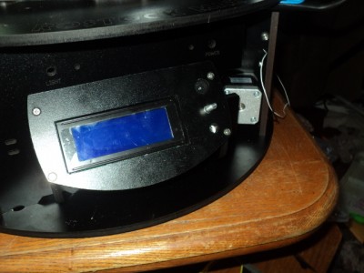 lcd mounted