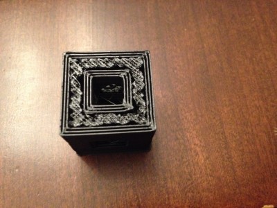 Calibration cube first print.JPG (2.96 MiB) Viewed 11565 times First print, probably with delta arm blues though