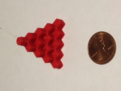5mm Calibration cube steps