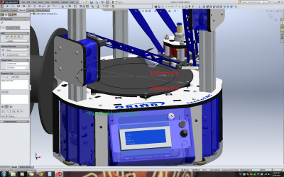 ORION Bed Dia and Print Circle