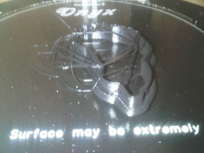 filament gouge issue