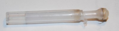 melted PTFE or just deformed. Not sure