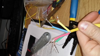 4 pairs from the Cat5e cable