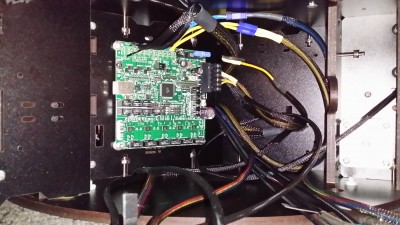 Rambo v1.2 installed and begin wiring.