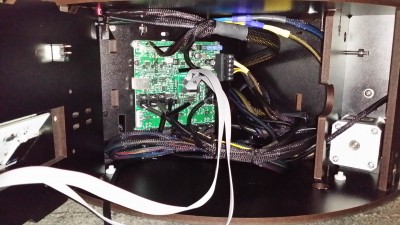 All wires hooked up and wiring somewhat tidy.  I'd like to install a cooling fan somewhere so I didn't want to fix it all in place until I found out where I was going to mount it.  Any suggestions would be great.