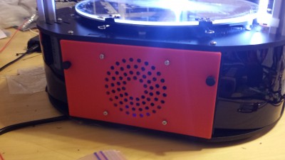 All mounted. Thinking of doing other side in Nylon and trying a black die on it.