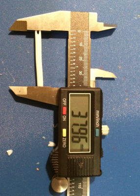 cut to 38 mm