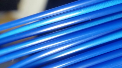 I noticed these odd light areas on my roll of filament.