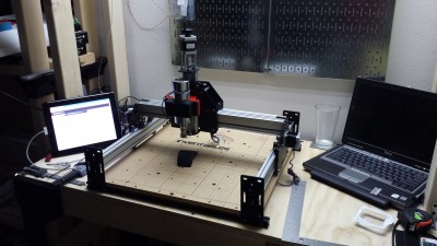This is what has been keeping my away so much. New CNC mill arrived at last!