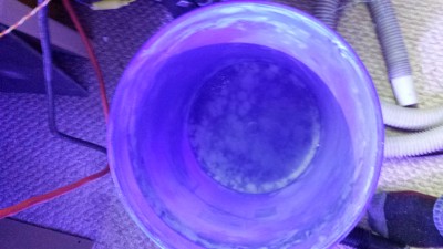 This is the empty vacuum bucket which used to be full of dust all the time.
