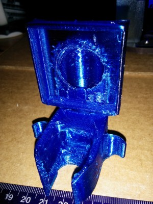 After removing support material