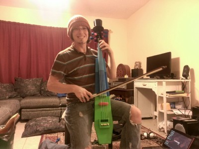 It plays acoustically quite well, and I'm also currently designing an electric version.