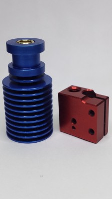 E3d V6 heatsink and Volcano heater block