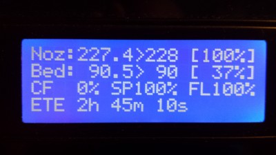 1. Main Screen Mods Heater Powers and Cooling Fan added