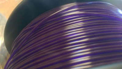 3D4.jpg (68.86 KiB) Viewed 20215 times Maker Filament PLA 1.75mm Royal Purple (pic taken through the bag)