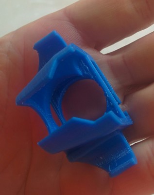 First print, the fan holder