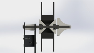 Rostock MAX v2 - Spool Support Arm - Mod RL 2x 608 - 0.5kg - SeeMeCNC