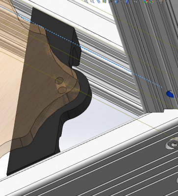 Heated Bed Insulator Bracket