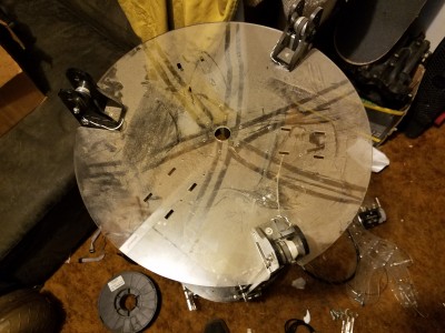 top plate, dusty&amp;cracked