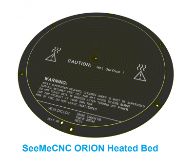 Orion Heated Bed