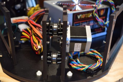 This is the &quot;Y&quot; axis motor From the front right of the printer