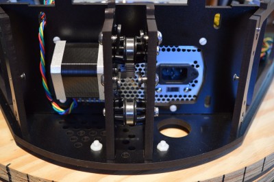 This is the &quot;Z&quot; axis motor and power supply from the back of the printer