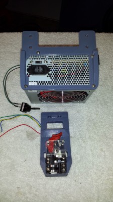 Power Supply and EZStruder bracket