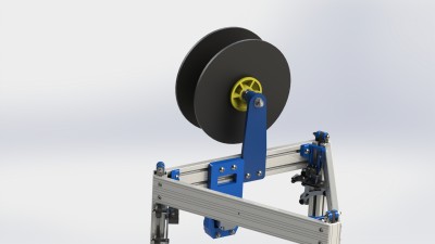 Gen 2 Spool Holder - Back profile