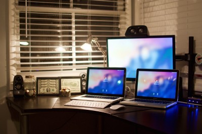Another shot of my computer station.