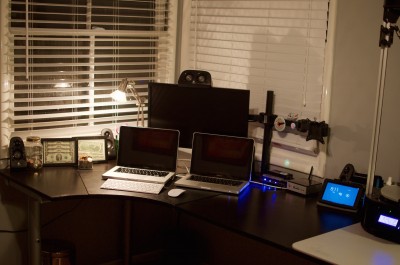My computer station.